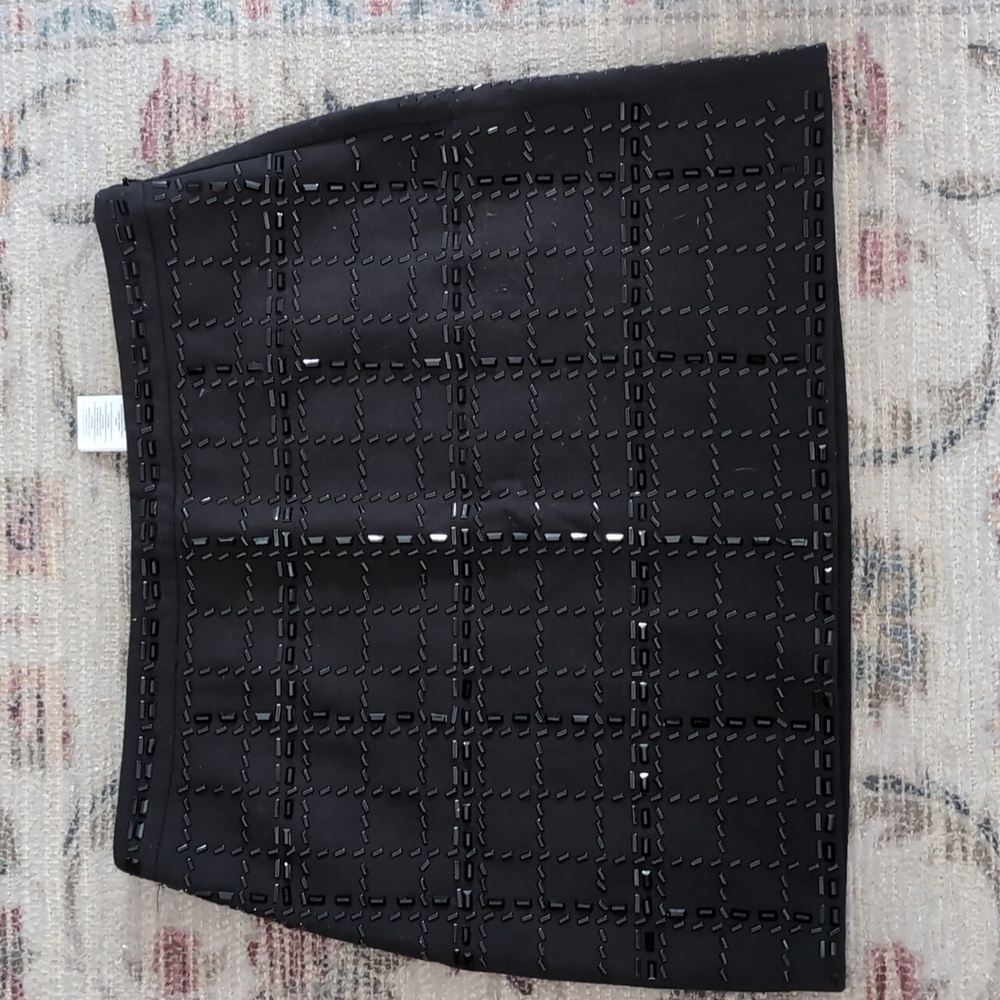 Michael kork mini beaded skirt